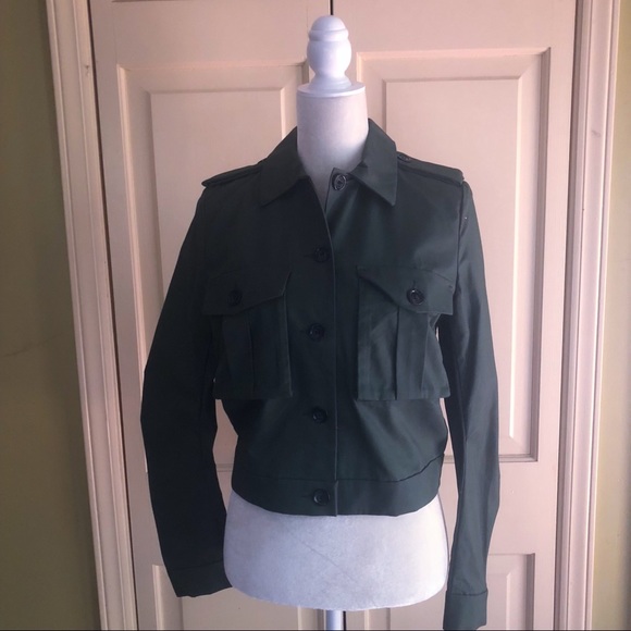 | H&M | Green Fitted Jacket - Picture 2 of 3